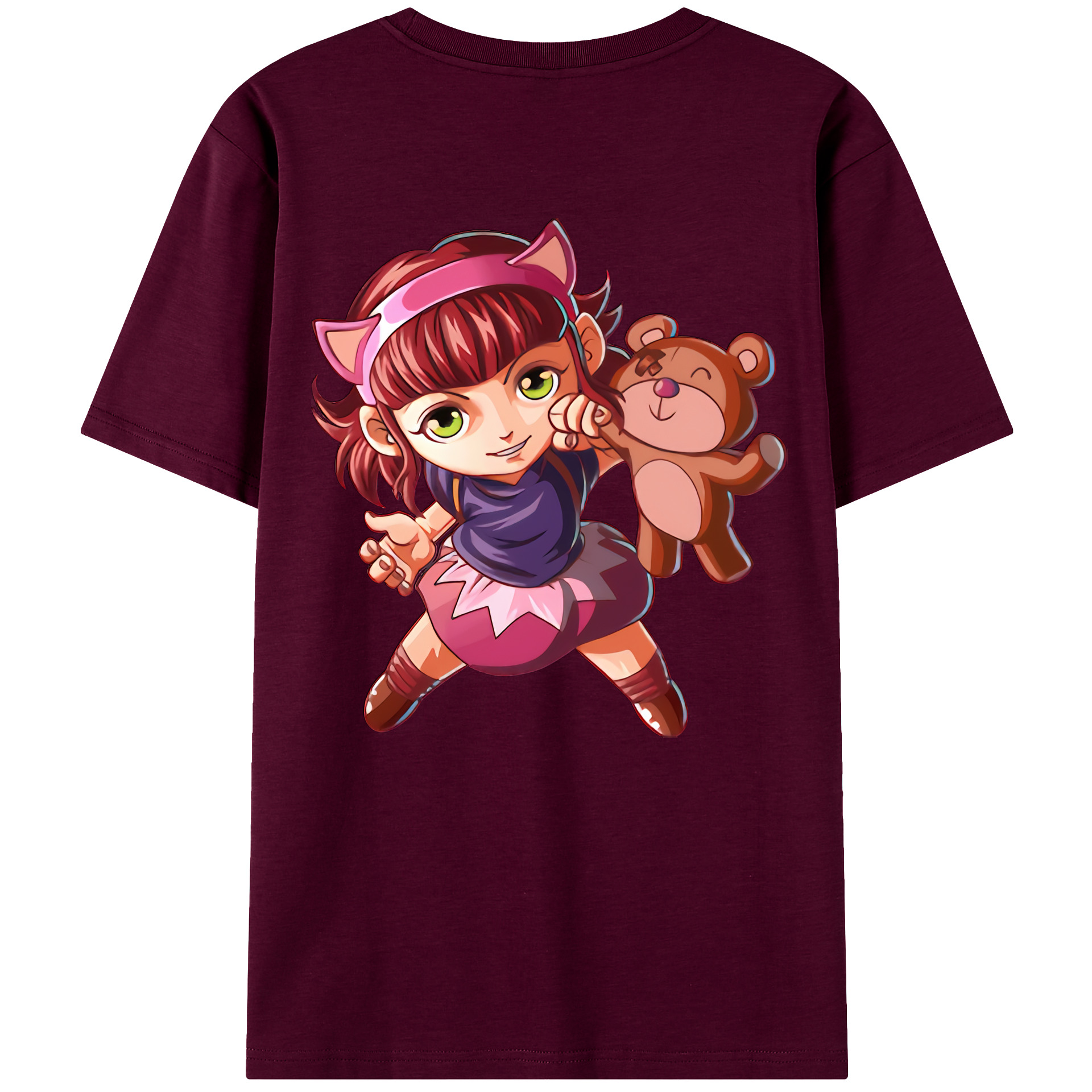リーグ・オブ・レジェンド League of Legends LOL レディース半袖Tシャツ(バックプリント)